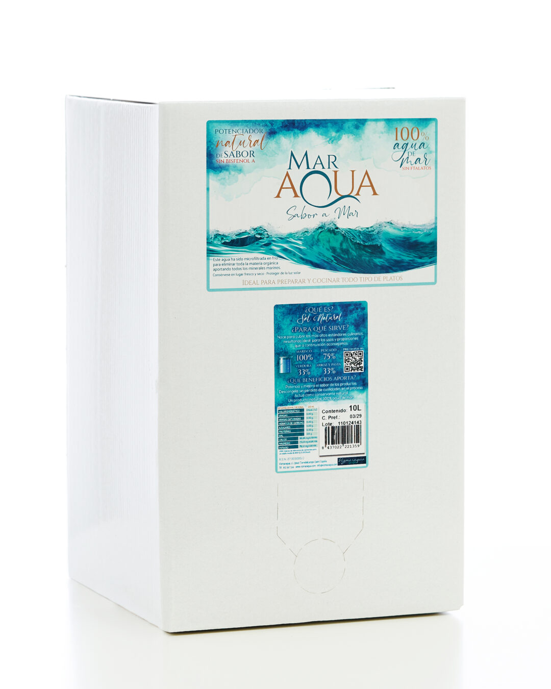Hipertónica 10 litros Bag in Box MarAqua
