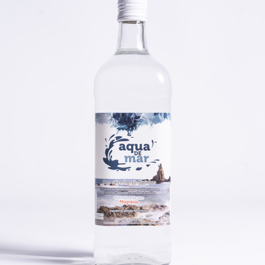 Hipertónica 1L Aqua de Mar – Formato en Vidrio