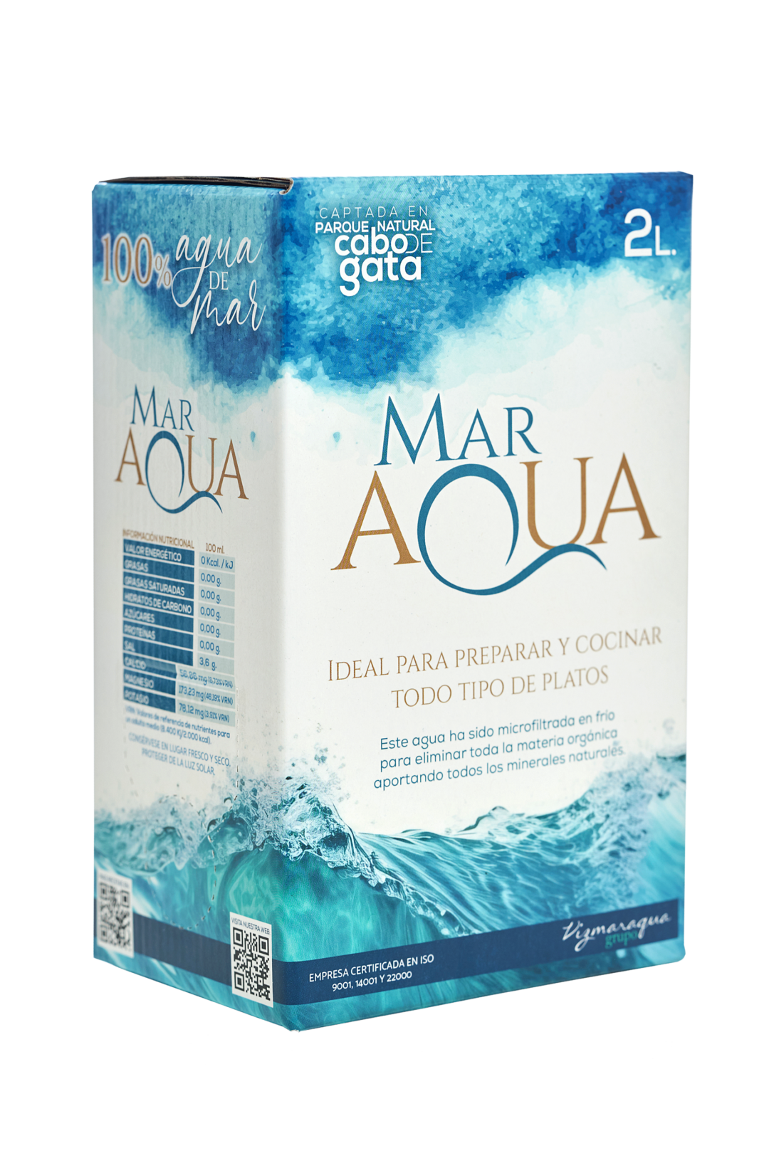 Hipertónica Bag in Box 2 litros MarAqua