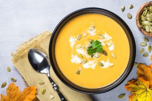 sopas y cremas con agua de mar